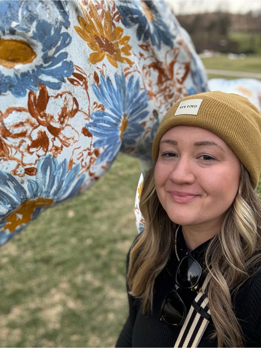 In search of! Gigi Pip beanie - mustard color